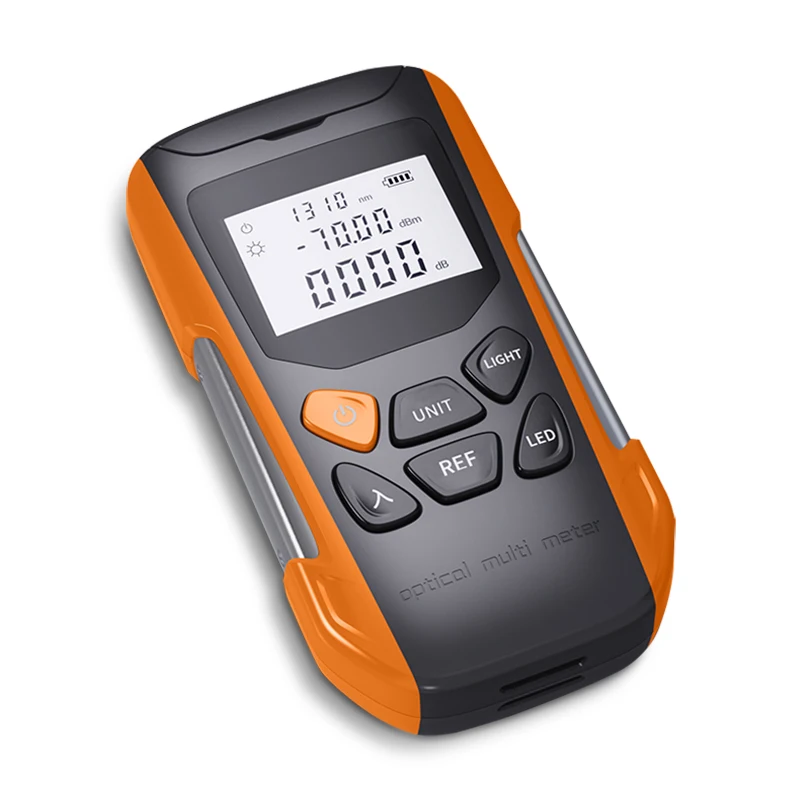 GUANGYAN G9 Mini FIiber Optical Power Meter With Visual Fault Locator Removeable Battery  Lithium Batteries