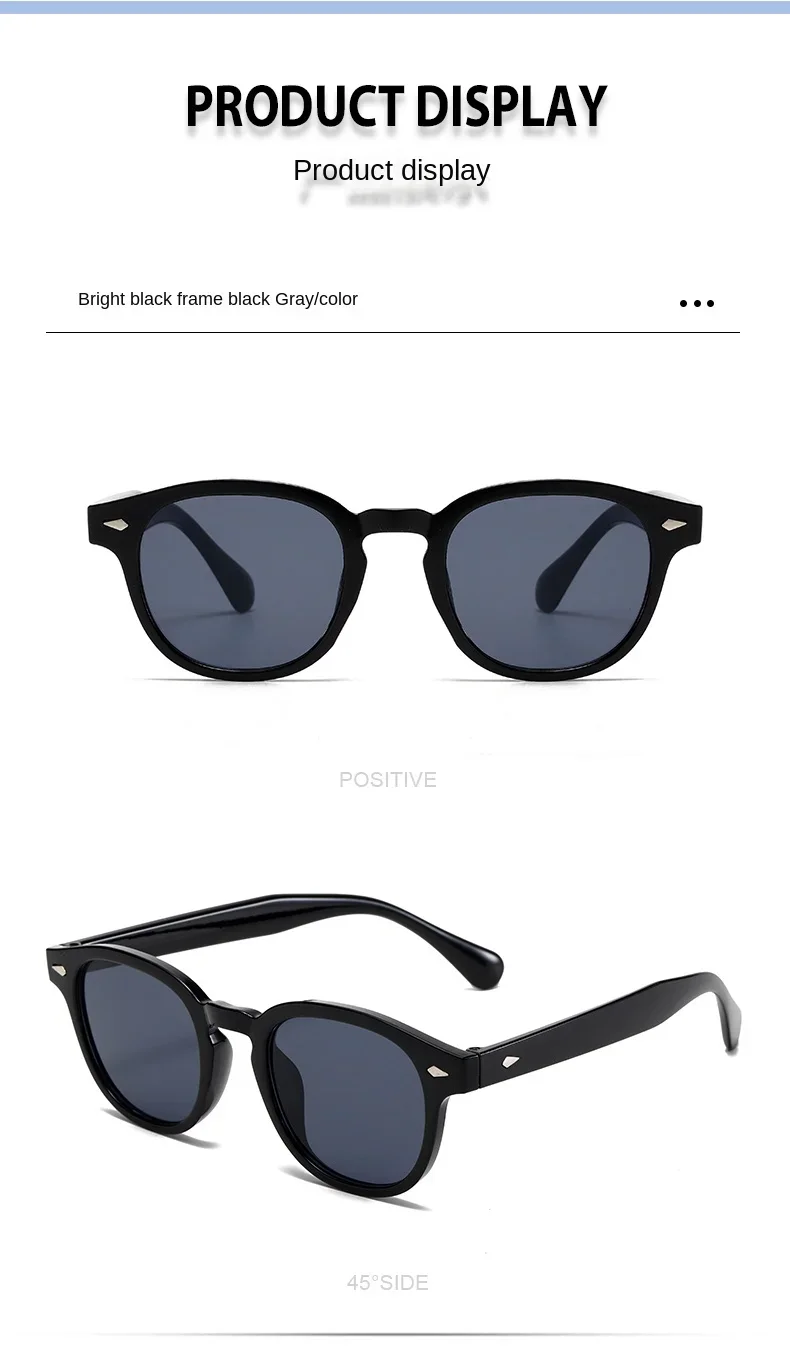 Neue Vintage Rechteckige Sonnenbrille für Männer und Frauen Luxusmarken-Designer Quadratische Sonnenbrillen Modische Herren-Sonnenbrillen Oculus Weihnachten – Detail 9