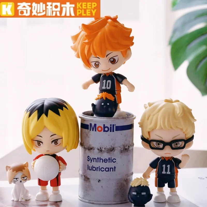 

Хайкю!! Набор слепых коробок-Shoyo Hinata & Tobio Kageyama, аниме-фигурки, новая оригинальная кукла-молния Keepplay, загадочный подарок для фанатов