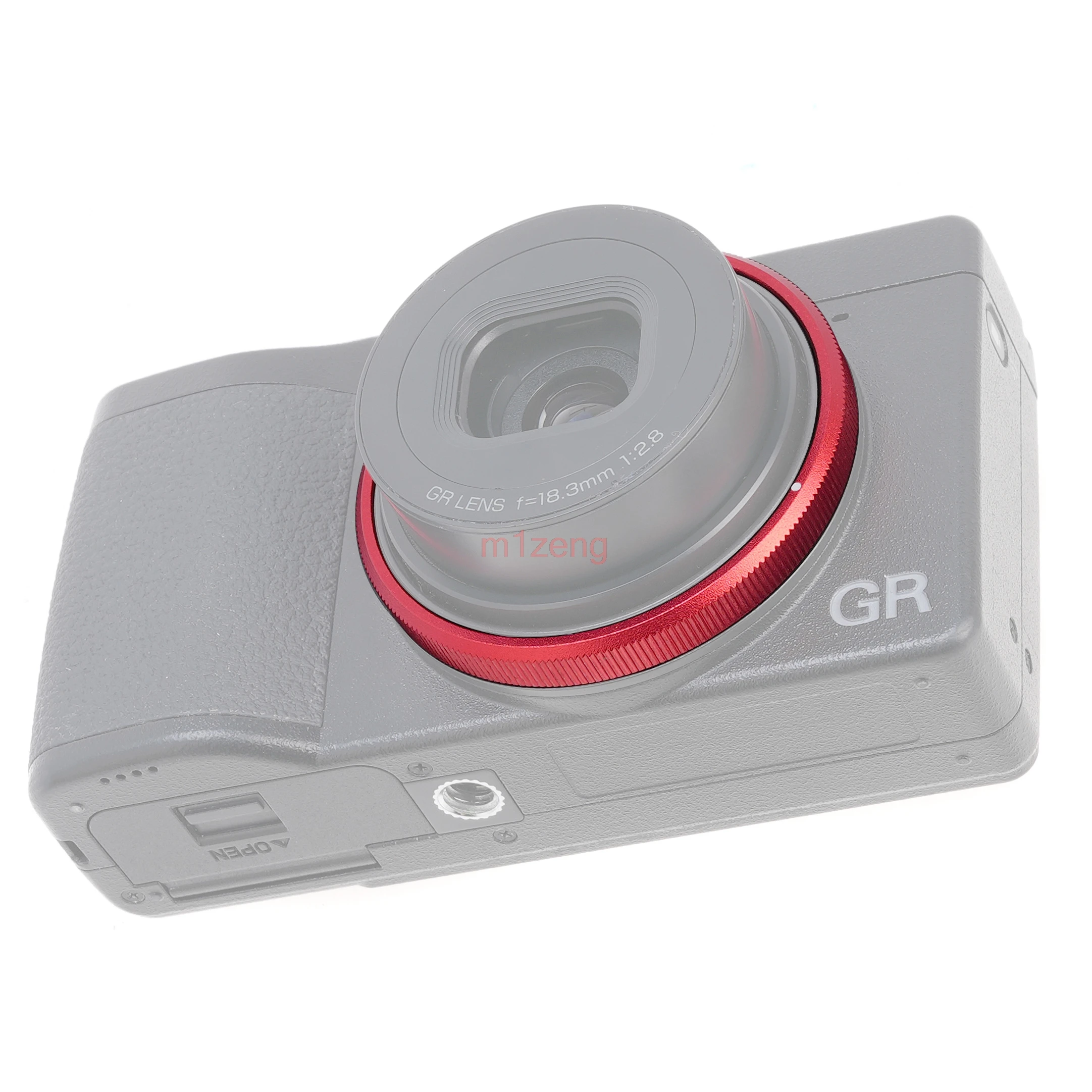 Aluminum metal lens Adapter Ring for Ricoh GRIIIX GR3X HDF camera Replaces GN-2 Lens Decoration Ring Cap