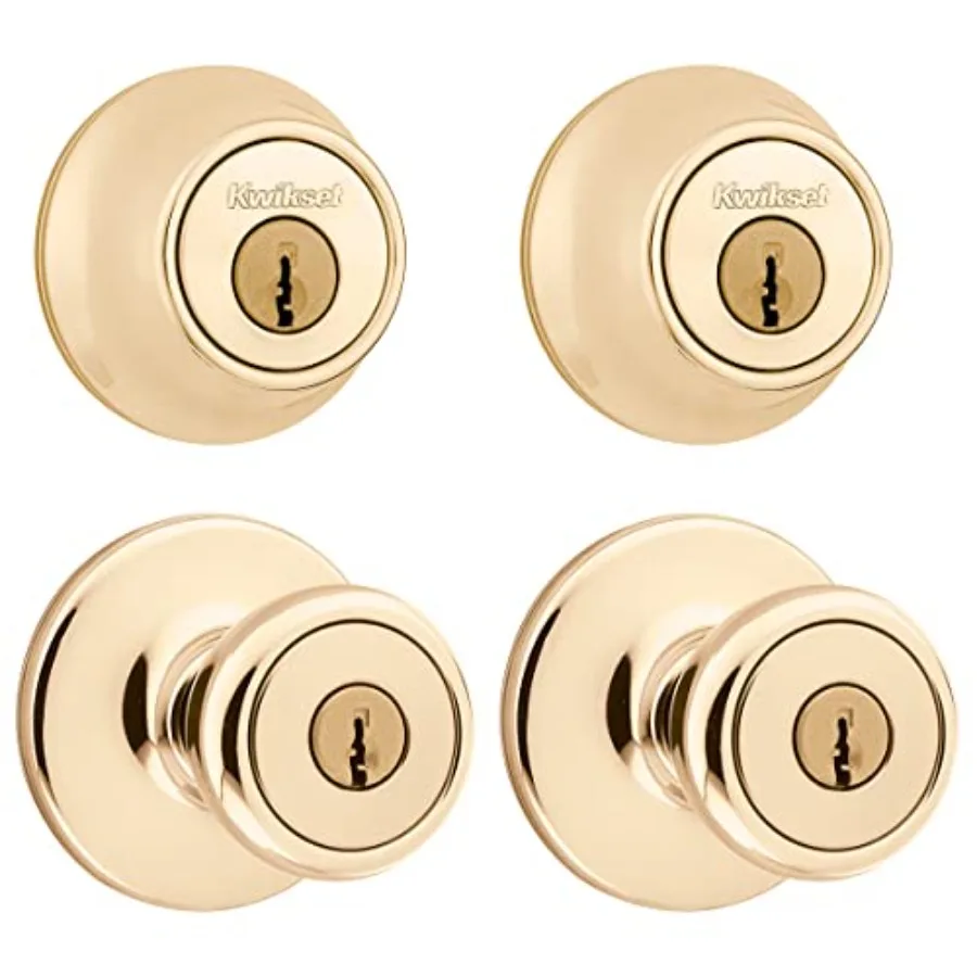 

242 Tylo Entry Knob and Single Cylinder Deadbolt Project Pack in