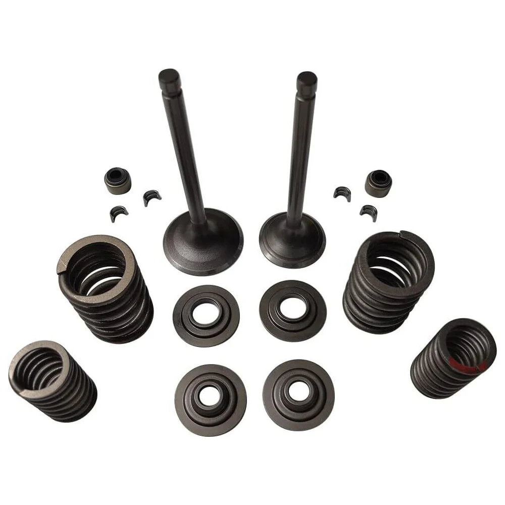 Cylinder Head Intake & Exhaust Valve Seals Kit for Yamaha Bruin 350 2004 2005 2006