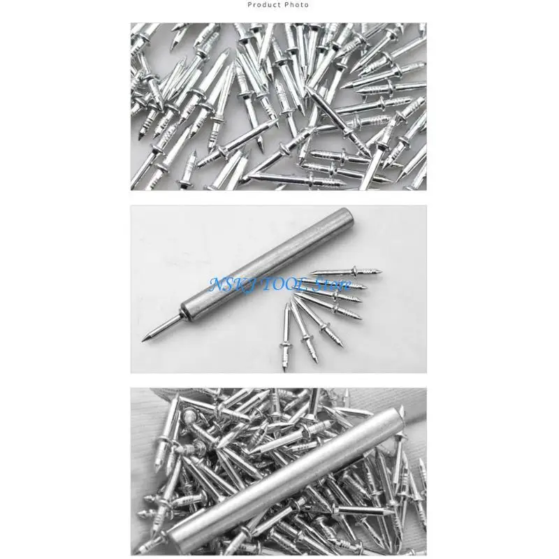 l8rc-ダブルヘッド幅木スレッド-seamlessnail-痕跡のない釘-防錆性と再利用可能なセメント釘、ベースボード取り付け用