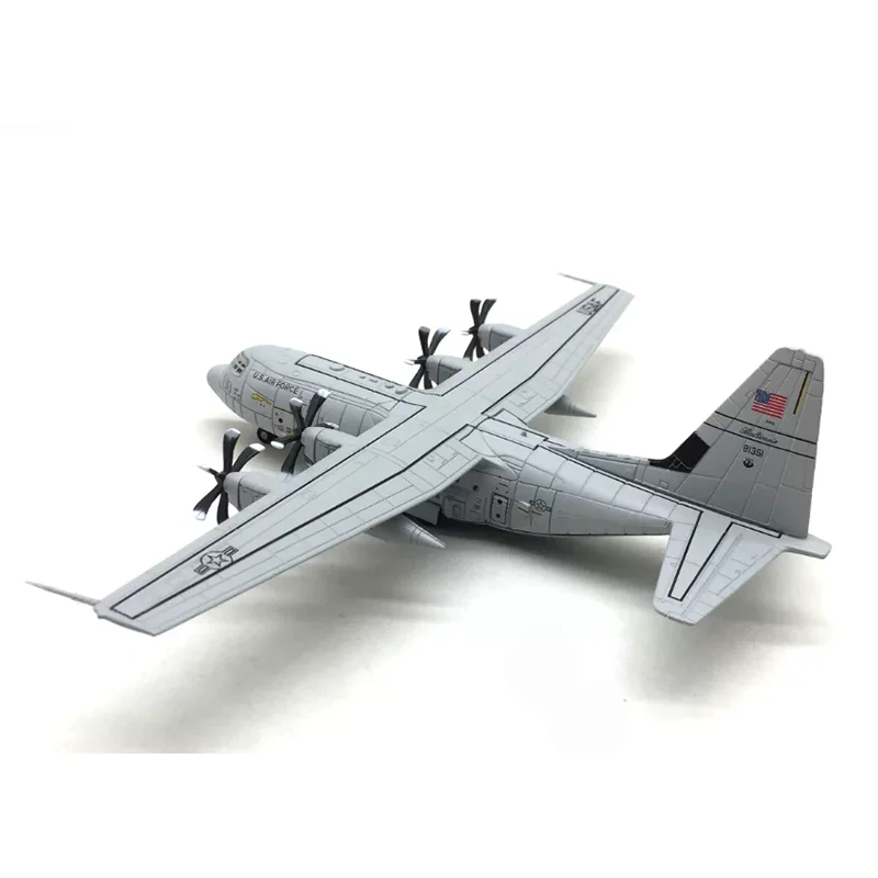 

1/200 Scale US Air Force's C-130J Super Hercules Transport Aircraft Alloy Model Collection Decoration Item