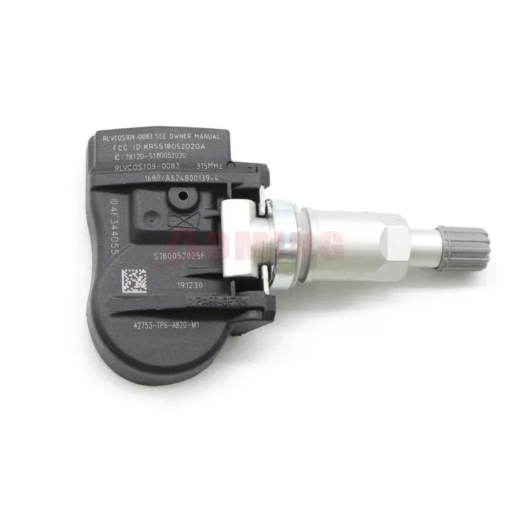 CarTire Pressure Monitoring Sensor 315Mhz For Honda Accord Crosstour CR-V 2010-2015  42753-TP6-A821 42753-TP6-A820  TPMS view 2