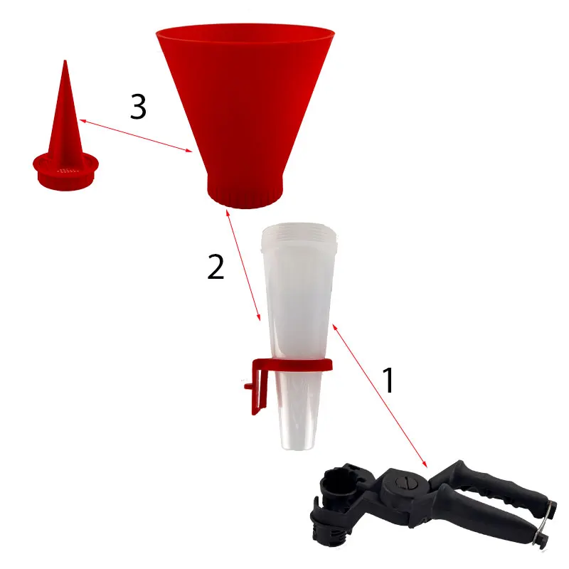 Car Engine Oil Funnel Universal  Adjustable Gasoline Special Funnel Non-leakage Design Fuel Add Funnel Tools