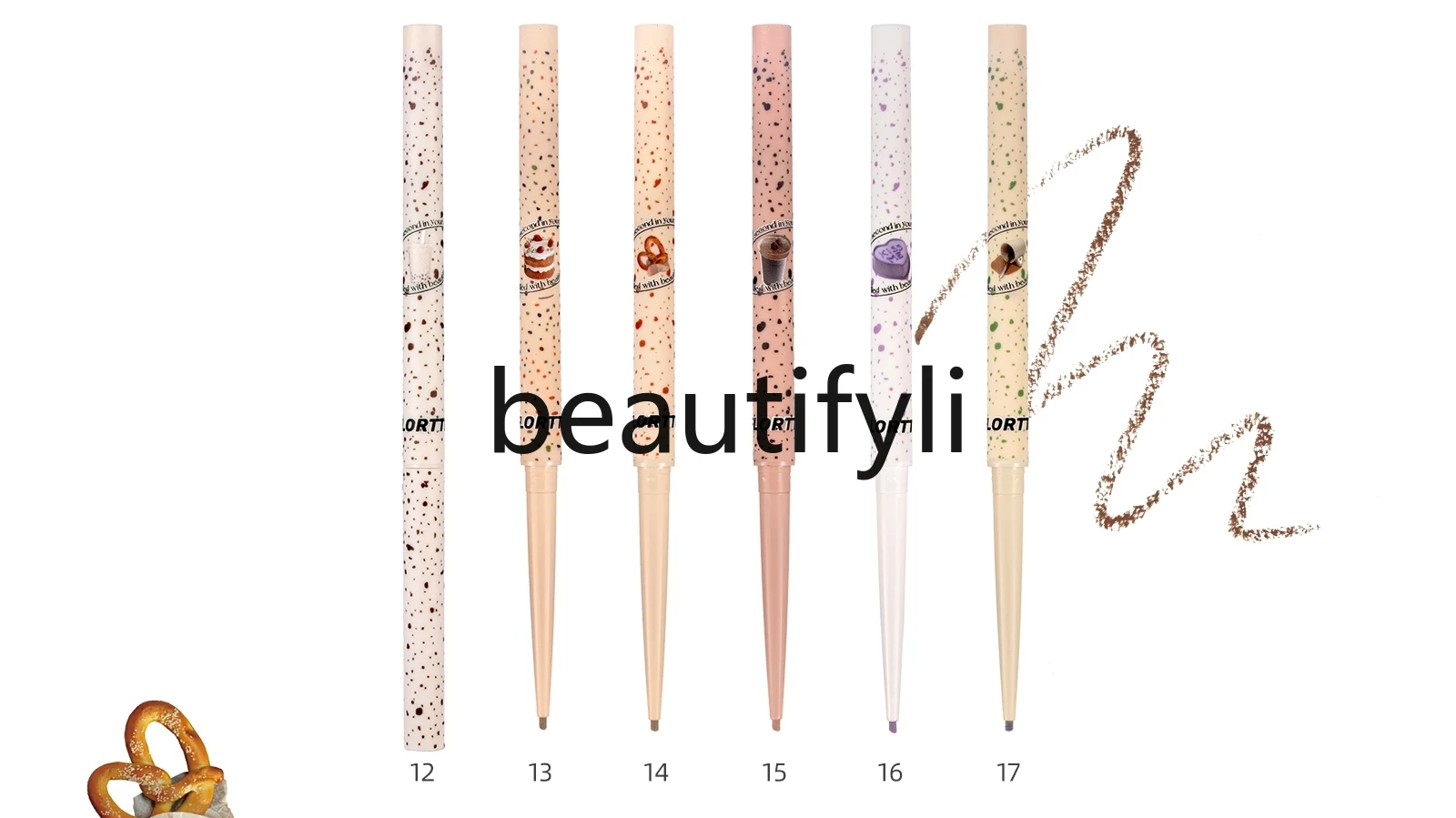 

Eyeliner pen waterproof, not easy to smudge, long-lasting color development aegyo sal eyeliner