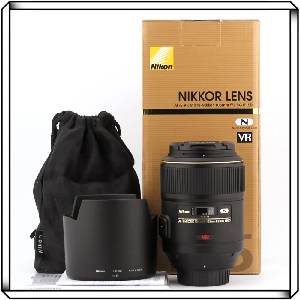 Nikon AF-S VR Micro 105mm f/2.8G IF-ED Lens For Nikon SLR Cameras