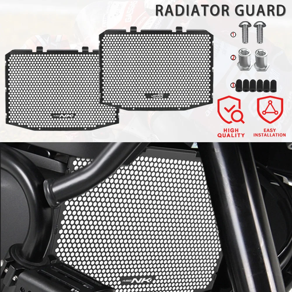 

2026 2025 FOR CFMOTO 450NK 450SR 450SS 2023-2024 Motorcycle Accessories Radiator Gillie Guard Cover Protector Aluminium 450 SR
