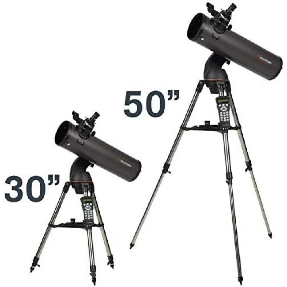 NexStar 130SLT Computerized Telescope - Compact and Portable - Newtonian Reflector Optical Design - SkyAlign Technology