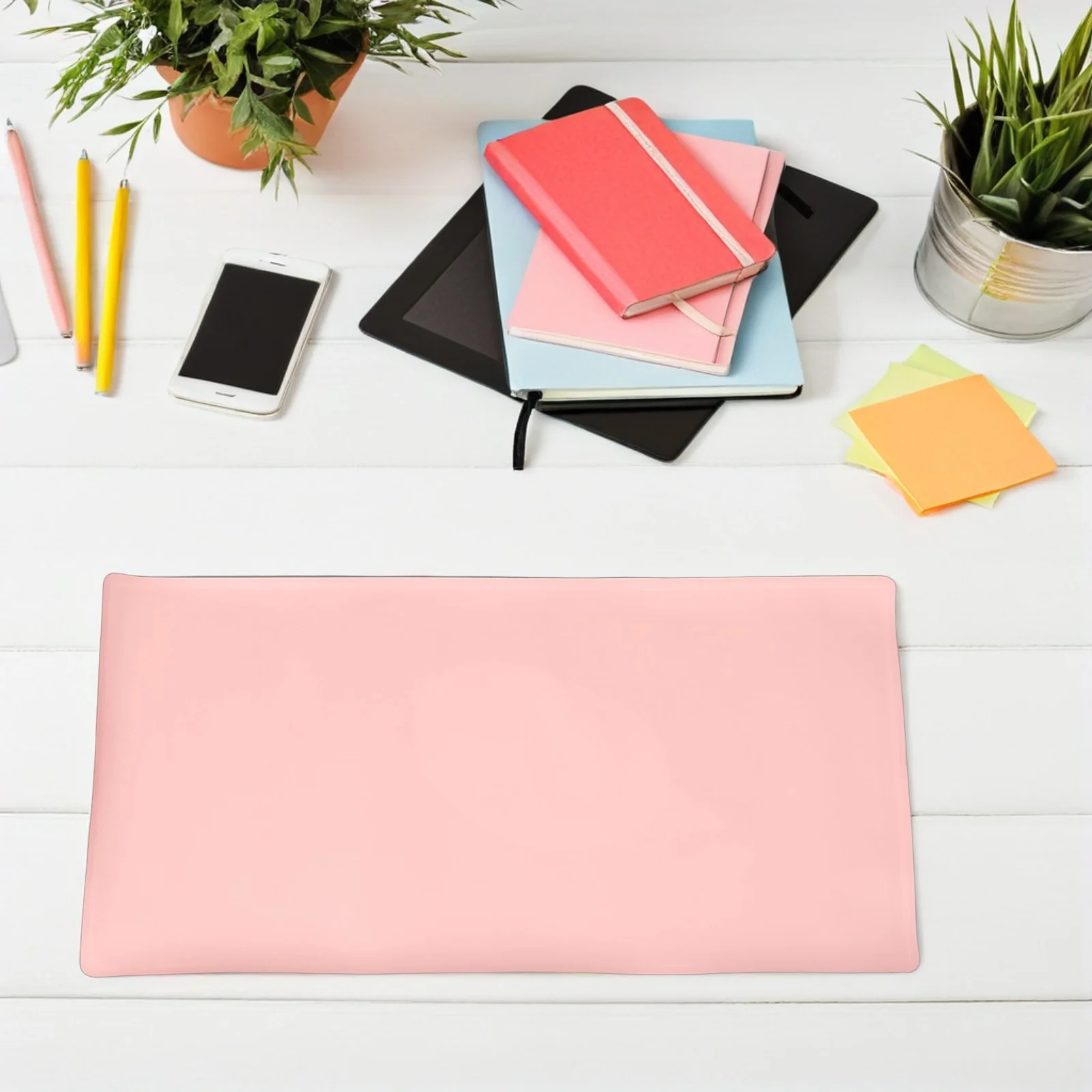 

Desk Mat Makeup Pad Protector Dresser Cover Top Workbench Desktop Pink Dual-sided Vanity Student
