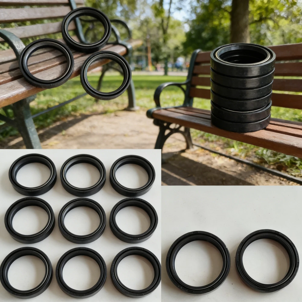 

2/4/6pc 43x55x8 43 55 8 Motorcycle Front Fork Damper Oil Seal Dust Seal For Honda CR250R 1995 CR250 CR 250 R
