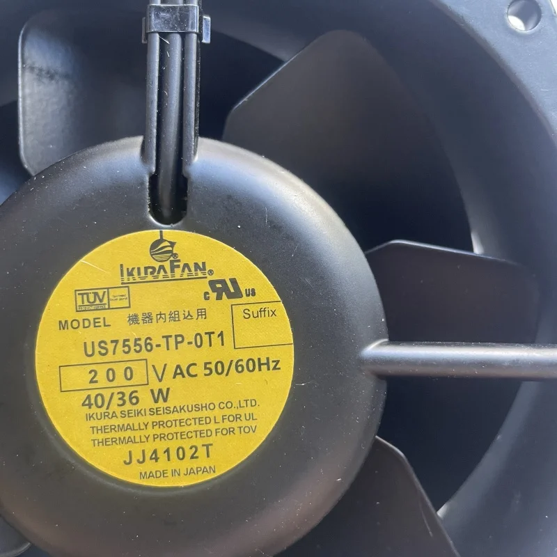 US7556-TP-0T1 OT1 200V cooling 40/36W 15x17cm axial flow fans