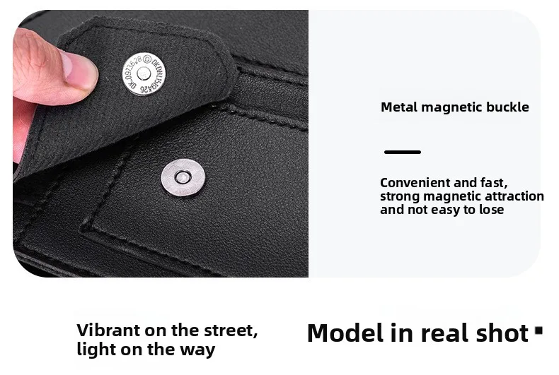 Retro Doppelschulterriemen Taktische Tasche Multi-Taschen Diebstahlsicher Wasserdicht PU Outdoor Reise Wandern Brusttasche für Männer Täglicher Gebrauch – Detail 18