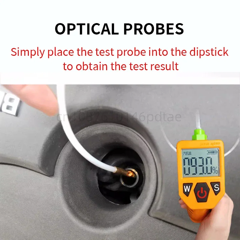 Engine Oil Tester For car Check Oil Quality Detector With LED Display Gas Analyzer Car Testing Tools Inject Check Oil Tester