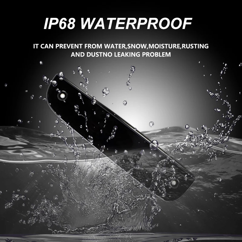 2PCS Amber Full LED Front Side Marker Light For Jeep 1997-2001 Cherokee (After Facelift), Replace OEM Amber Front Sidemarkers