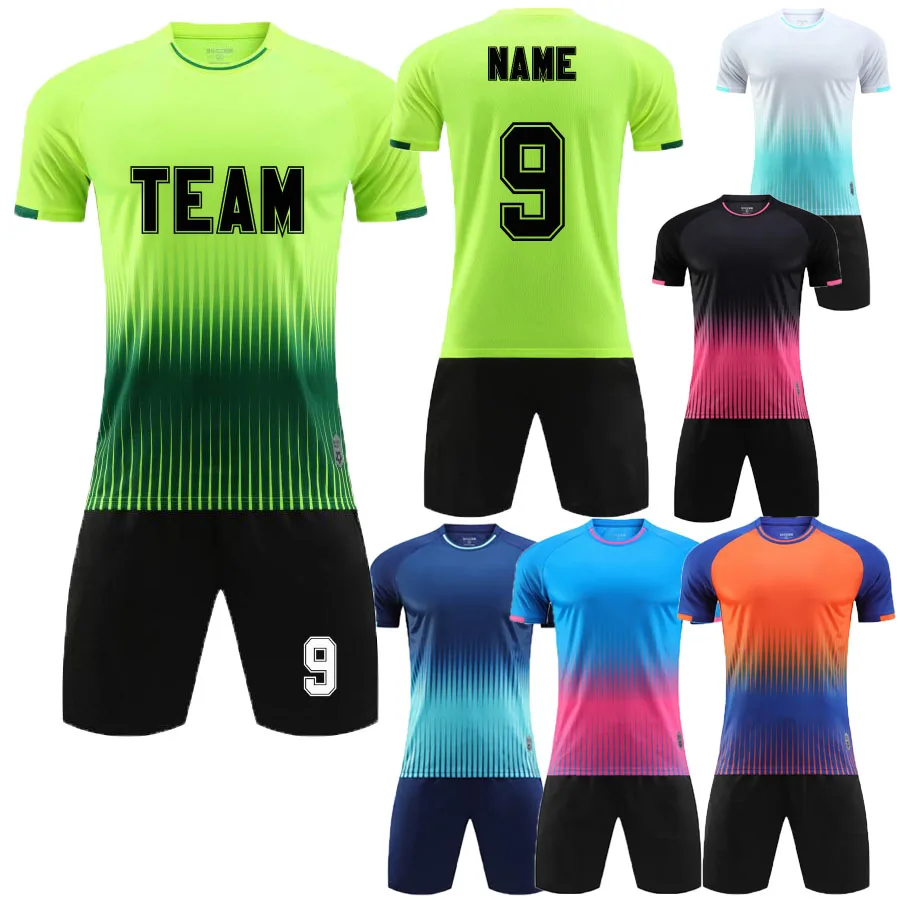 

24 Adult Kids Football Jerseys Men Custom Soccer Uniforms Sports Clothes Women Football Sportswear Team Training Tracksuit Outfi