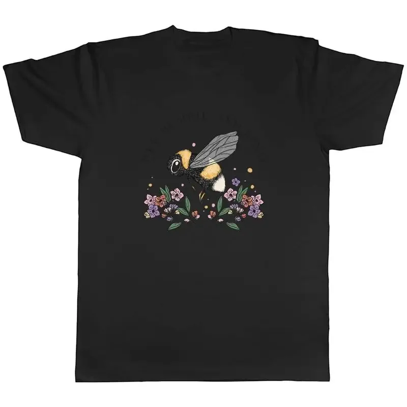 Bee Bumble and Kind Mens T-Shirt Cute Unisex Tee Gift