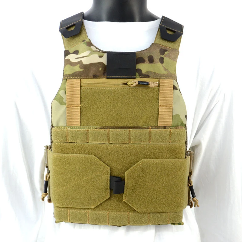 Tactical FCSK2.0 Vest Airsoft Combat Plate Carrier Vest Gear CS Game Quick Release Lightweight Elastic Cummerbund Vest