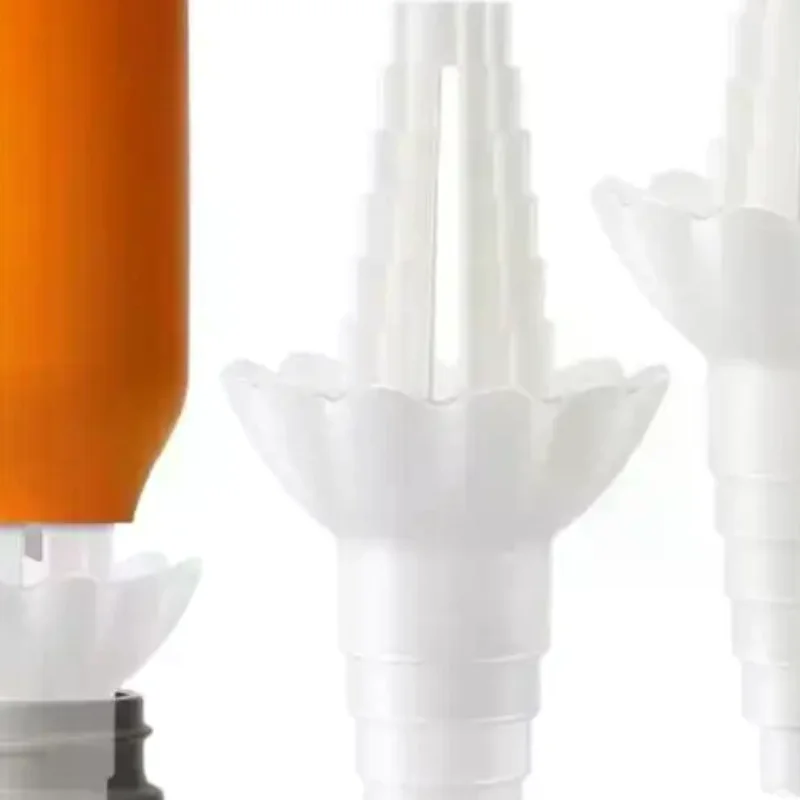 

Universal Bottle Emptying Kit Reusable Liquid Transfer Connector With No Waste Funnel Adapter Compatible With Soap