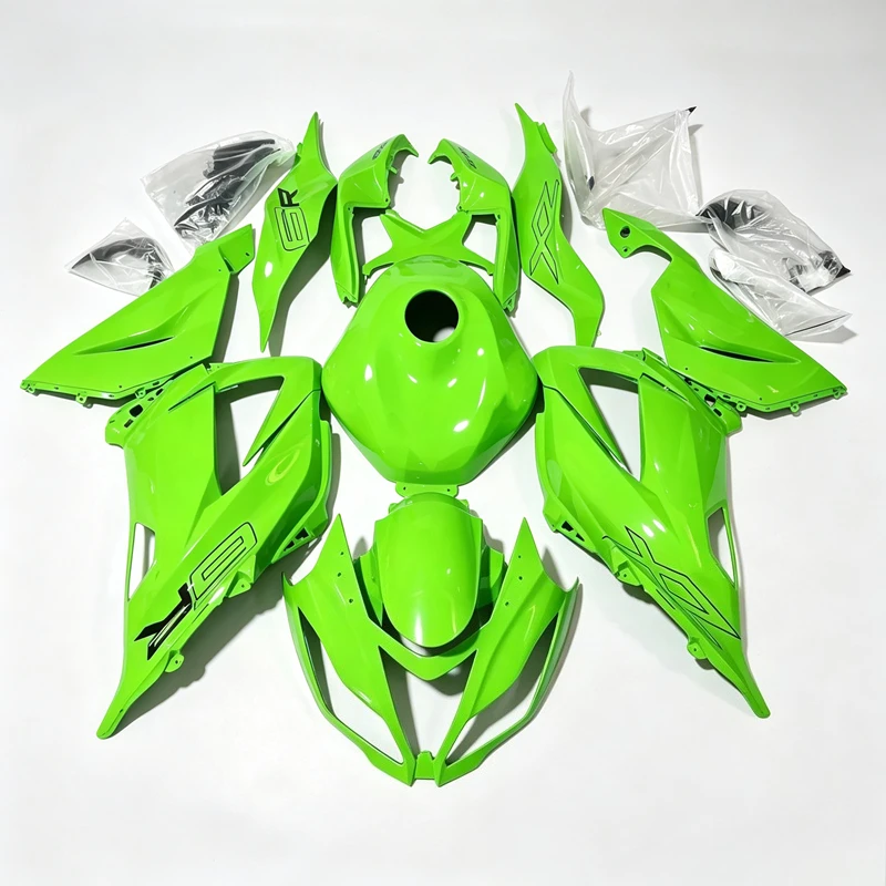 New ABS Fairings Kit Fit for Kawasaki Ninja ZX-6R 636 599 2013 2014 2015 2016 2017 2018 13 14 15 16 17 18 Custom Green