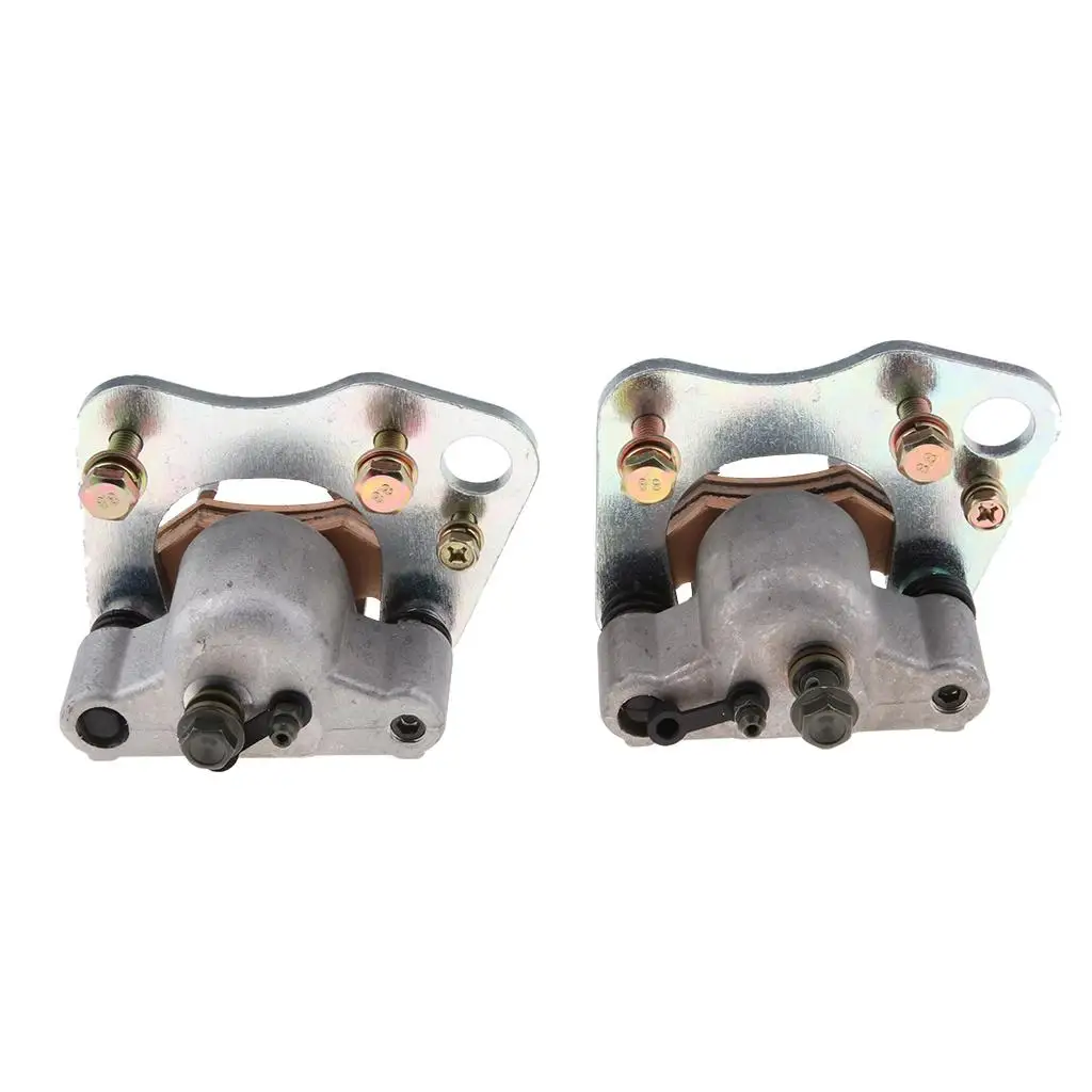 Silver Iron Front Brake Caliper Set Direct Fit Heavy Duty Disc Caliper for Polaris Ranger 500 700 XP 2005 to 2007