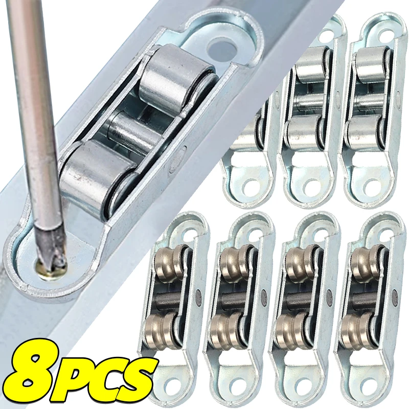 

Плоский/выгнутый шкив из цинкового сплава, колеса со прорезями, регулировка баланса, угол регулировки, колеса, раздвижные двери, оконный шкив, U-образное колесо, бесшумные ролики