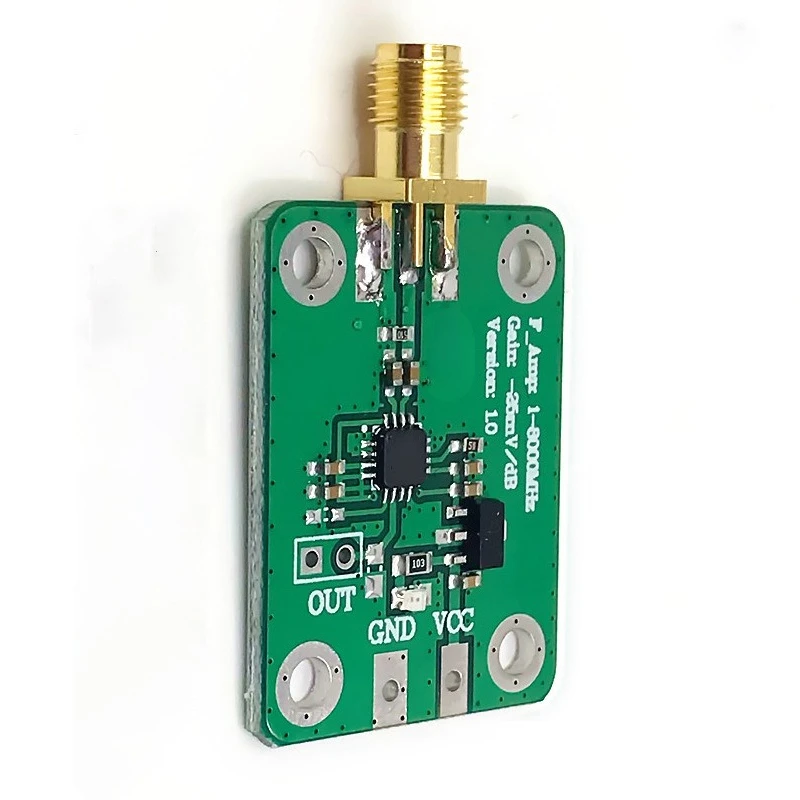AD8318 Logarithmic detector 70dB measurement, power meter (1-8000MHz)