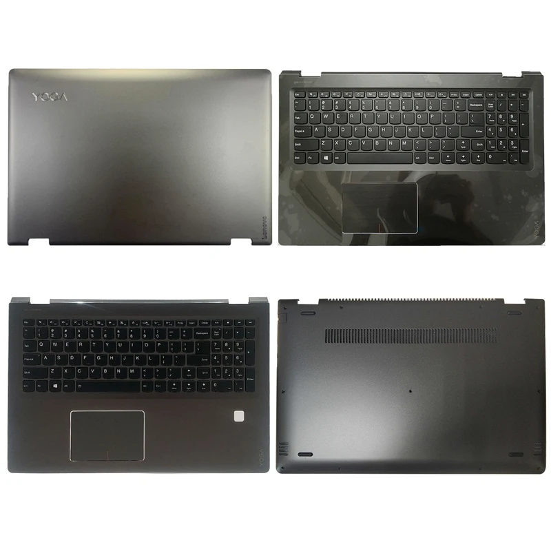 

New/origl for lenovo flex 4-15 80 flex 4-1570 yoga 510-15 isk ikb palmrest top cover with backlit keyboard 5cb0m32711 5cb0l4598