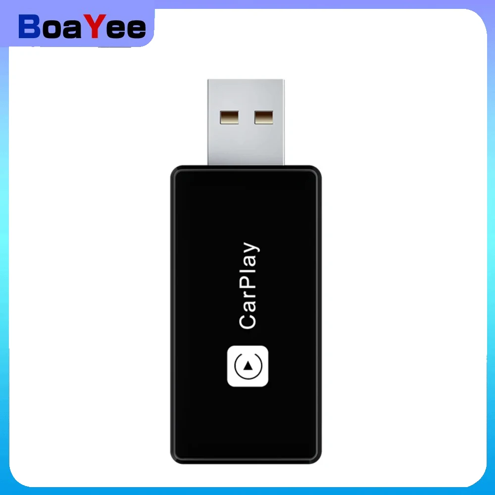 

2 in1 Wireless CarPlay Adapter For iPhone Apple Android Auto Wireless Carplay Adapter Smart USB Mini And Play WiFi Fast Connect