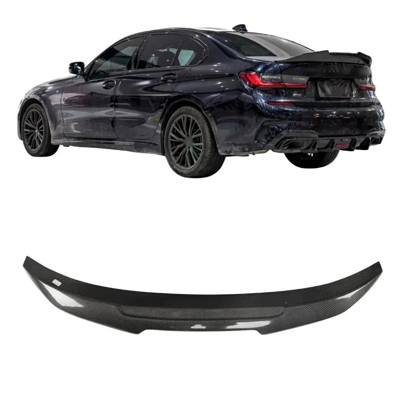 

Accessories Premium AccessoriesPSM Style Car G20 Carbon Fiber Spoiler Rear Trunk Wing 3 Series G20 330I Durable