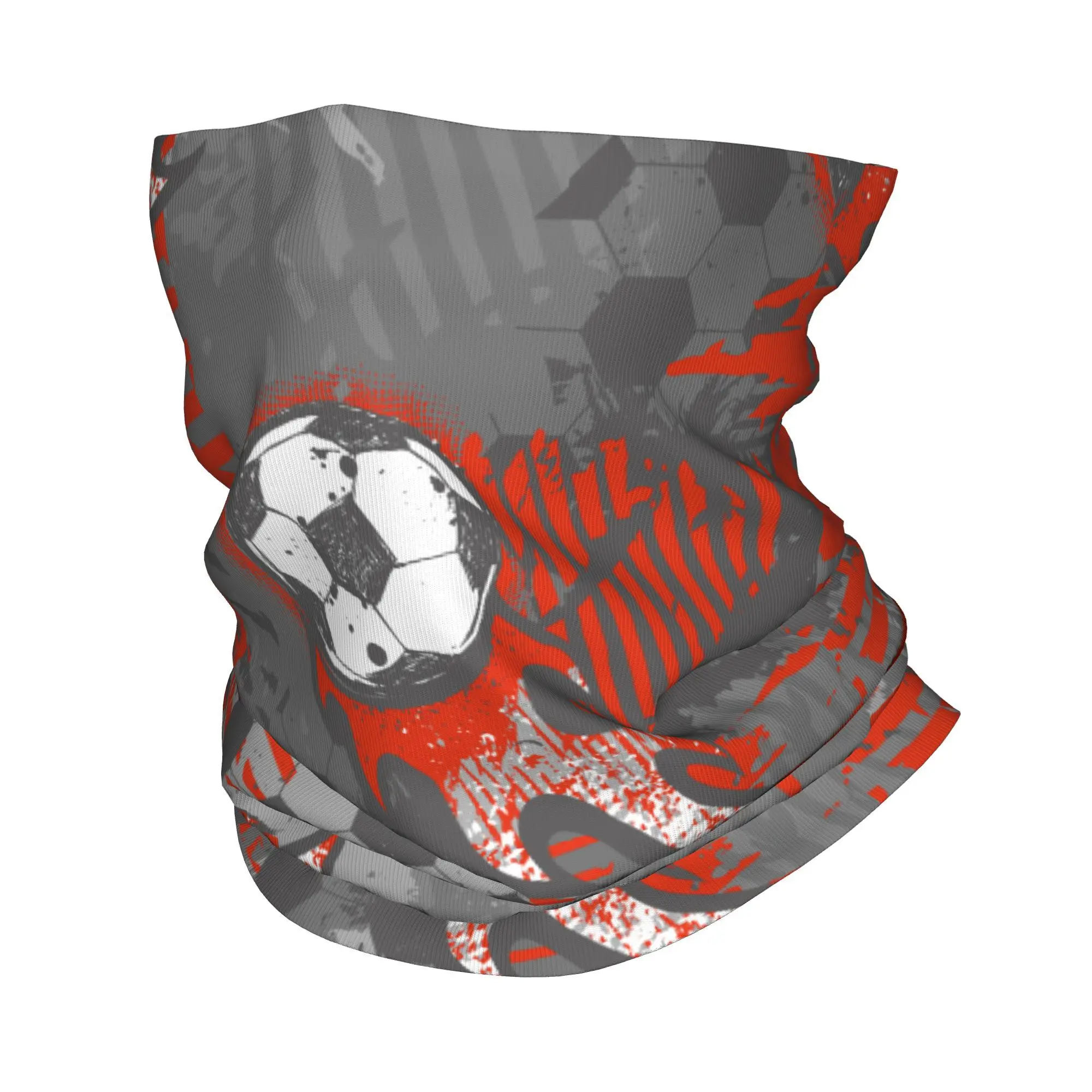 

Cartoon Soccer Ball Football Bandana Neck Cover Printed Balaclavas Magic Scarf Multi-use Headband Hiking Unisex Adult