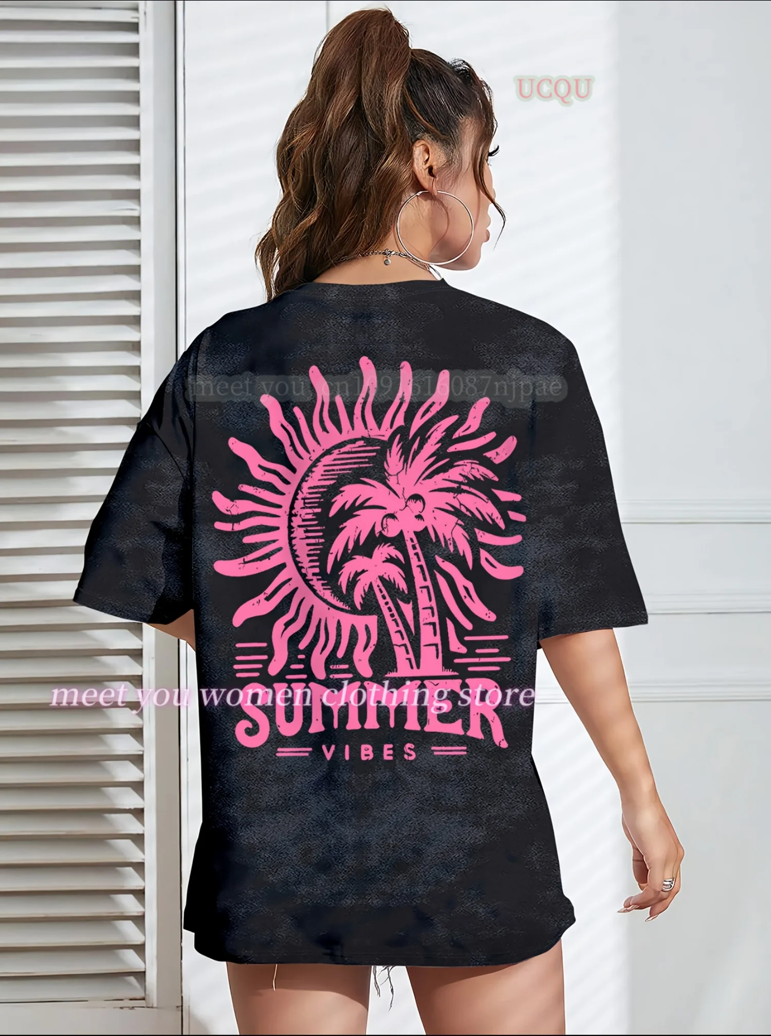

Lady 3d Tie Dye SUMMER flower Print Y2k Hot Girl Clothes Women O-Neck Short Sleeves Polyester Tops Oversized Female Clothing
