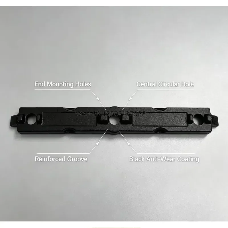 Wmwmnu Forged Scraper Conveyor Flight Bar Mining Scraper Bar for Coal Mining Conveyor Spare Parts