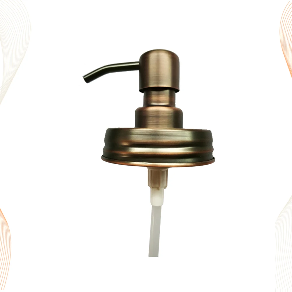 

Metal Pump Head Soap Dispenser Lotion Bottle Press Type Replacement High Viscosity Products Bathroom Kitchen Home Helper