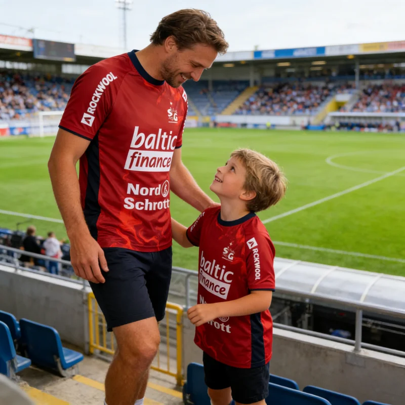 

Футболка для гандбола SG Flensburg-Handewitt 2026, мужская, модная, повседневная, оверсайз, спортивная, с коротким рукавом, быстросохнущая, для всей семьи, детская