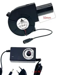 für Delta BFB1012VH 9733 Turbo-Radialgebläse 12 V 1,80 A hohe Geschwindigkeit mit variabler Geschwindigkeitsregler für DIY-Kühlung