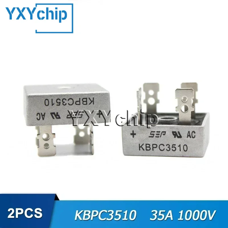 Diode Bridge Rectifier KBPC1510 KBPC2510 KBPC3510 KBPC5010 1000V 15A 25A 35A 50A Rectifier Bridge Electronic Components