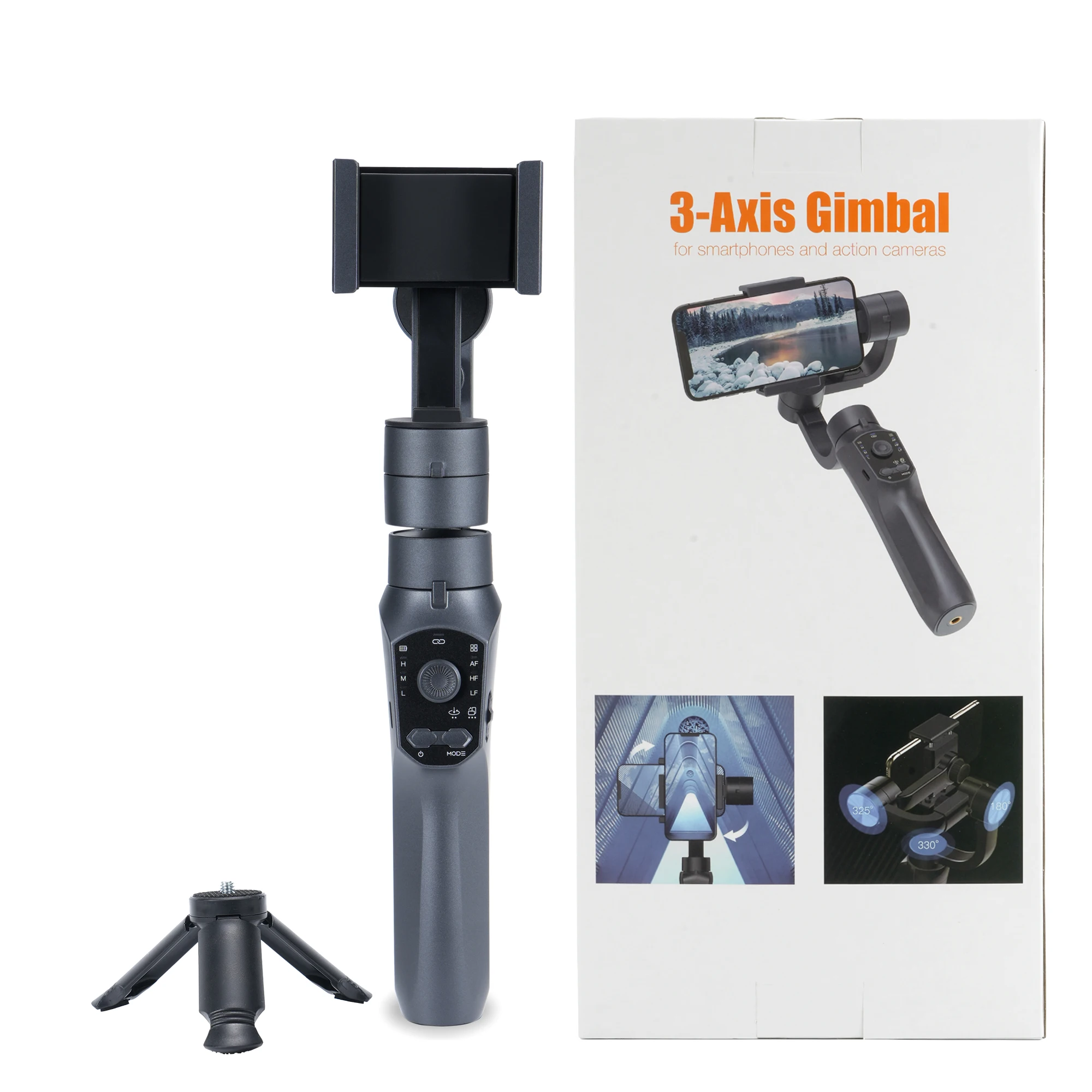 Gimbal 3 Axis Mobile Tripod Smart xe Stabilizer Tripod Facial