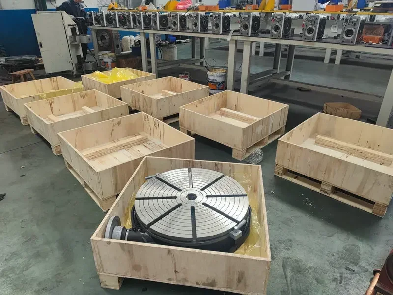 Точный горизонтальный поворотный стол TS800A