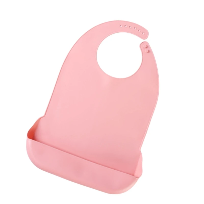 Adult Silicone Bibs Large Watertight Protections Coverage Bibs for Bath Time