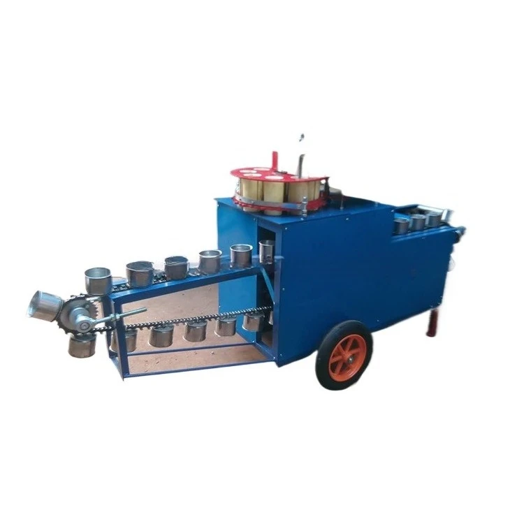Electric nutrient soil loading machine, vegetable seedling nutrient soil packing machine, tomato and cabbage seedling