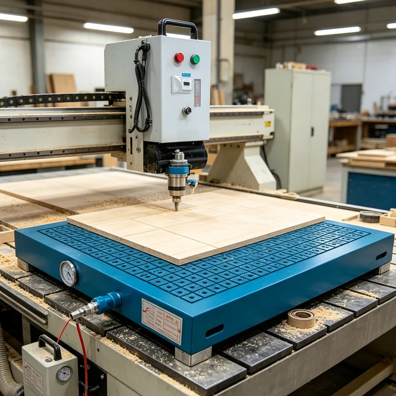 DIY Vacuum Work Base Platform Compatible Vacuum Table with Sealing Strip for Engraving Equipment Available in 600x400/300X400MM