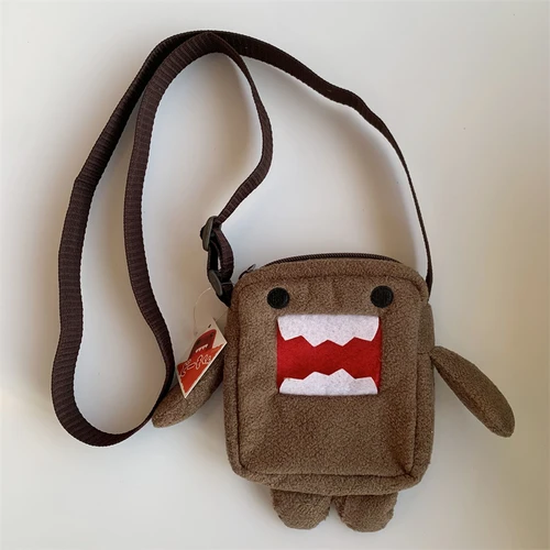 Imagen 2 del producto Domo Kun Mini bolsos cruzados para mujeres, hombres y niños, lindo bolso de hombro pequeño, bolso de teléfono Anime Kawaii
