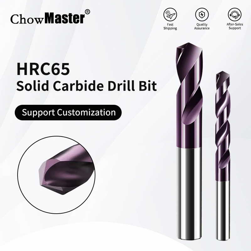

Chowmaster 5 шт. 1 мм-10 мм HRC65 набор твердосплавных сверл со спиральной канавкой для инструментов из твердого сплава из нержавеющей стали