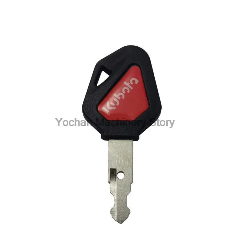 

1 Piece 459A Ignition Key For Kubota Skid Steer Track Loader & Mini Excavator Ignition Key with Red Logo RC411-53933 RC411-53930