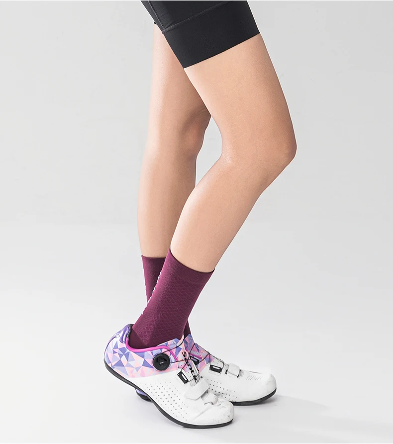 ROCKBROS ROAD TO SKY Professionelle Radsocken atmungsaktiv hochelastisch stoßdämpfend Strumpf für Herren und Damen Fitness-Sportsocken – Detail 13