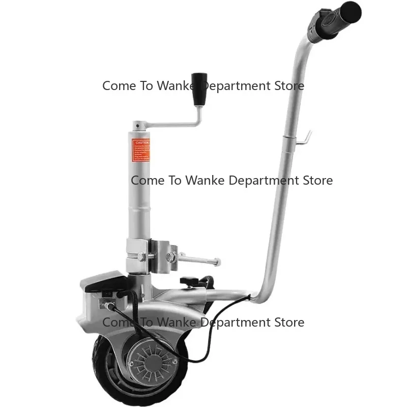 12V|24V Motorized Trailer Jack Rv Mover Dolly Electric Easy Trailer Moving to Hitch Jockey Wheels 350W