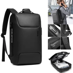 BANGE New Backpack Aesthetic Design Business Backpack Men Anti-theft Waterproof School Laptop Backpacks USB Charging Travel Bag