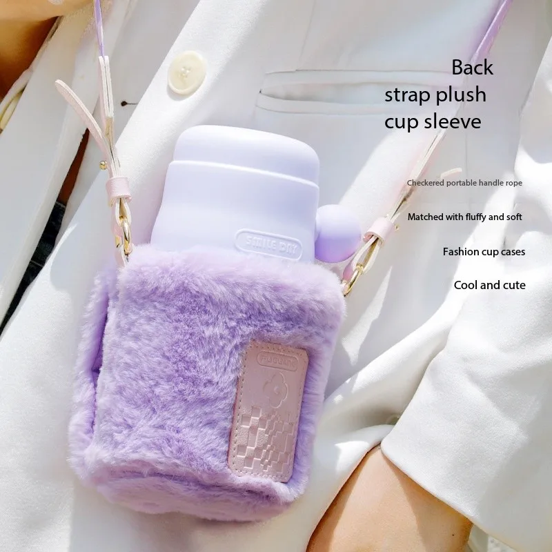 

Чашка-термос для дома красивая, для мужчин и женщин имеют большую емкость для переноски чашек для воды для детей и студентов при выезде.